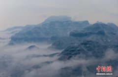 河北武安：雪落太行“绘”丹青